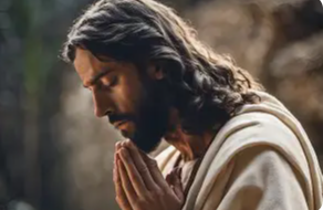 Jesus praying Jesus praying